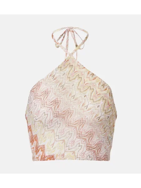 Top Missoni portocaliu