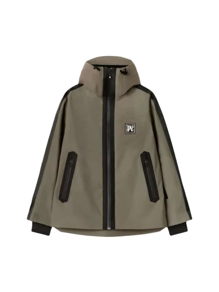 Kurtka narciarska Palm Angels odblaskowa szara