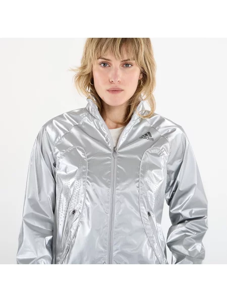 Φούτερ adidas Tracktop Silver Metallic XS ασημί
