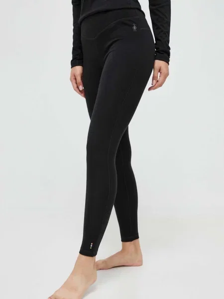 Funkční legíny Smartwool Classic Thermal Merino černá