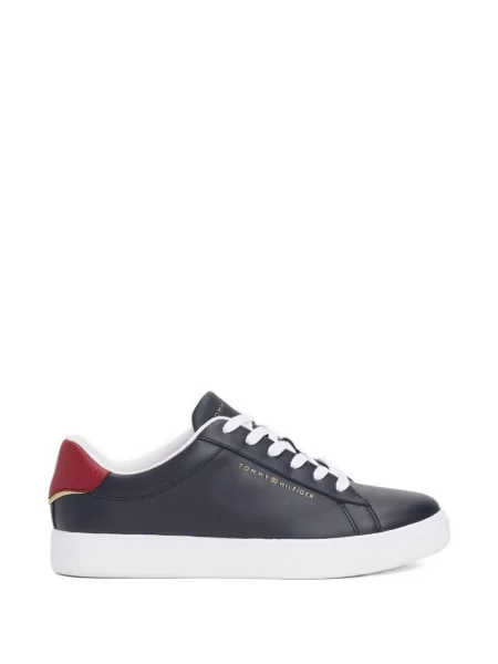 Sneakerși Tommy Hilfiger cu imagine albastru