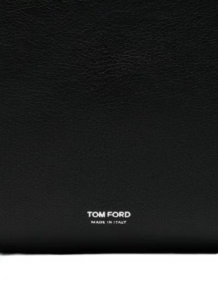 Geantă Tom Ford cu imagine negru