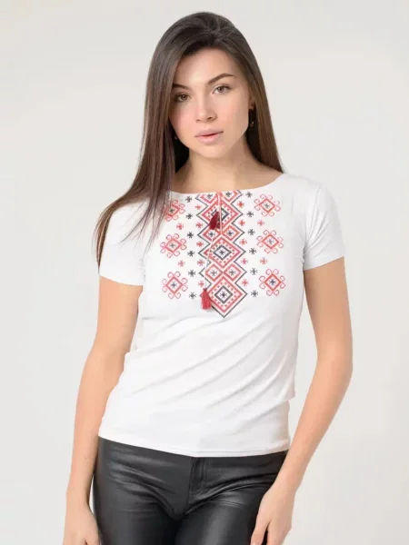 Вишита сорочка Melanika білий