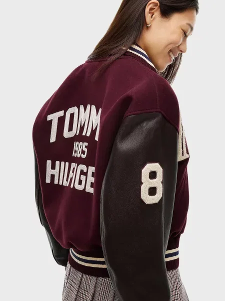 Шкіряна куртка Tommy Hilfiger