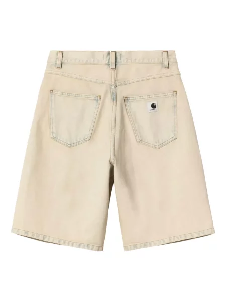 Pantaloni scurți din denim Carhartt Wip galben