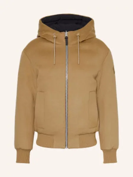 Mackage Dwustronna Bomberka Puchowa Niko beige czarna