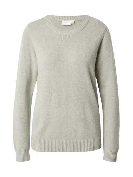 VILA Pulover Ril pastel verde