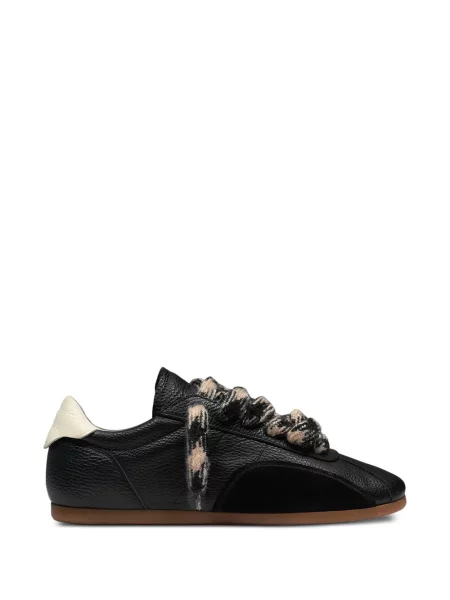 Sneakerși Represent din piele negru