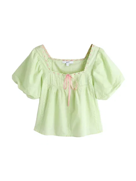 Next Bluză limetă verde