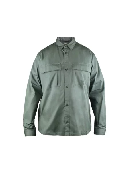 Koszula C.p. Company casual zielona