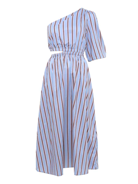 Calli Rochie CAMI albastru / gri alb