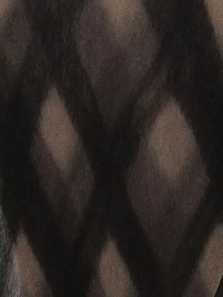 Fular Botto Giuseppe cu model argyle negru