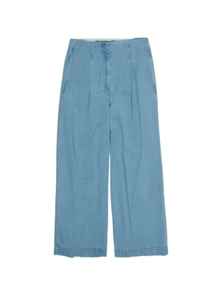 Pantaloni Bimba Y Lola plisate albastru
