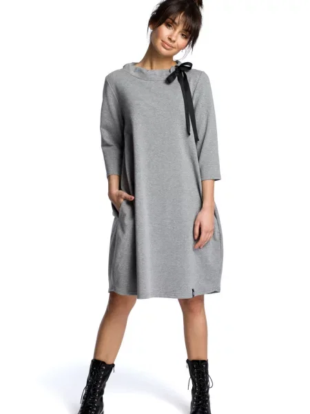 Sukienka mini Bewear szara