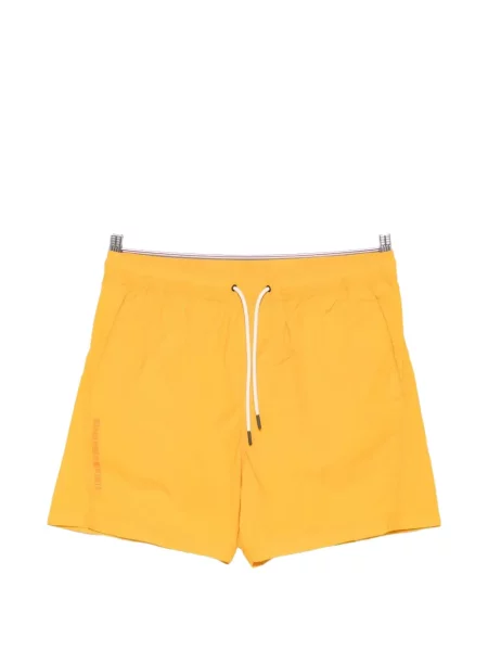 Slip de baie Ecoalf cu cordon galben