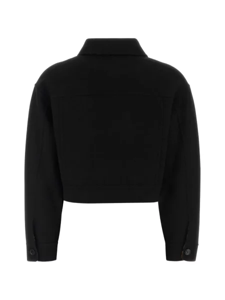 Decupat geacă Max Mara negru