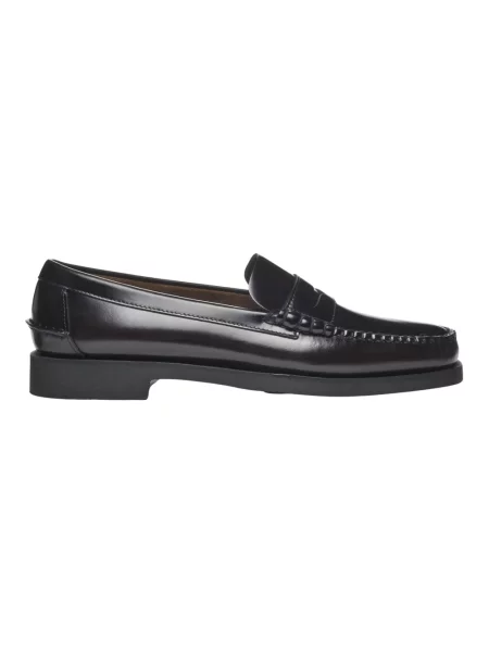 Półbuty Sebago skórzane brązowe