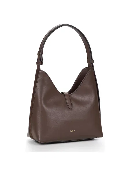 Geanta crossbody Furla din piele maro
