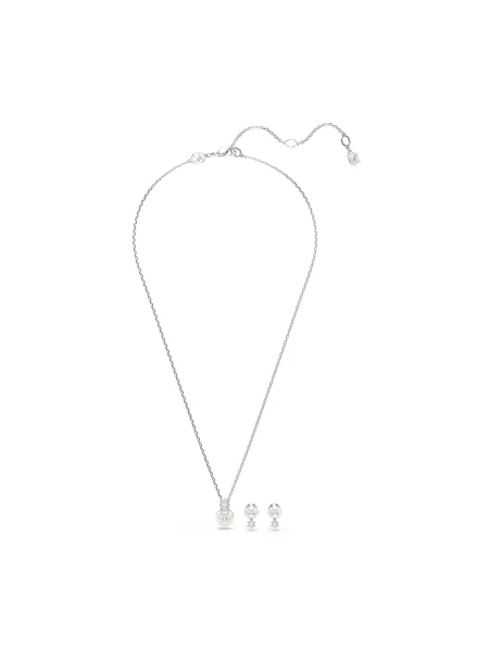 Palton Swarovski alb