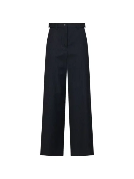 Pantaloni Weekend Max Mara albastru