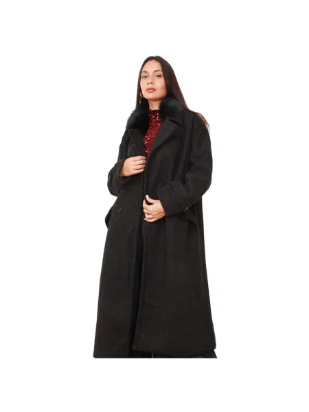 Palton La Modeuse negru