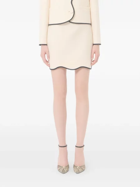 Fusta mini Valentino Garavani din crep