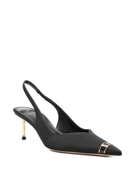Bateliai Elisabetta Franchi slingback juoda