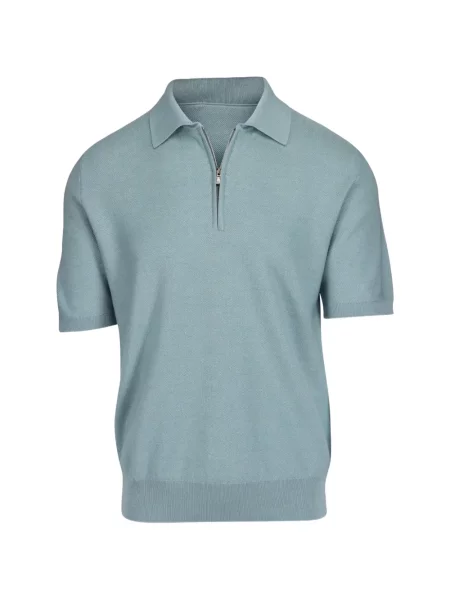 Tricou polo Isaia albastru