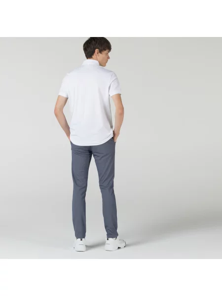 Lacoste Spodnie Slim Fit niebieskie