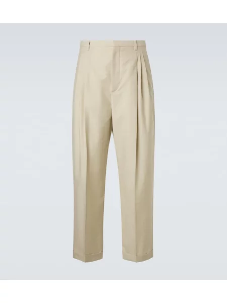 Costum Bottega Veneta de lână de costum bej