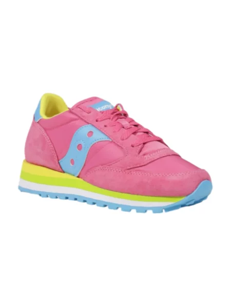 Sneakersy Saucony Jazz zamszowe różowe