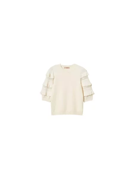 Sweter Twinset biały