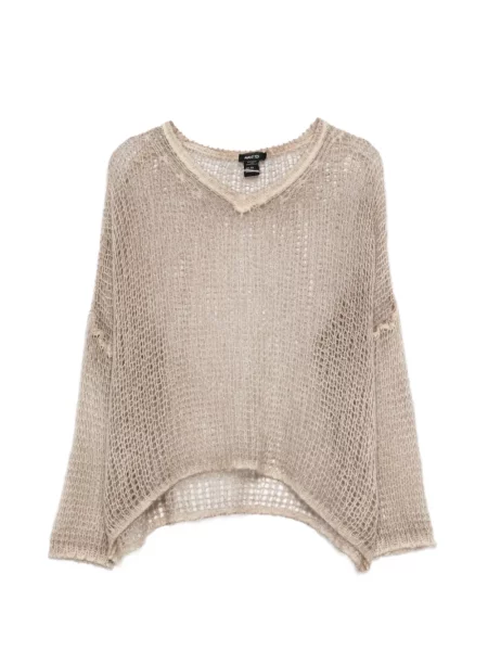 Pulover Avant Toi cu decolteu în V business