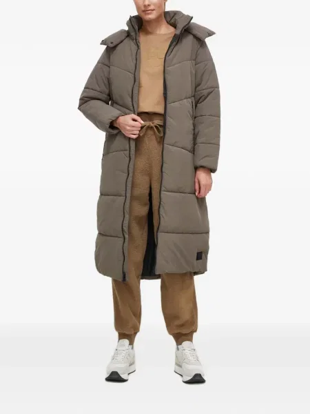 Geacă Jack Wolfskin cu glugă gri