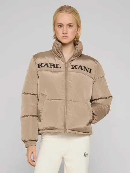 Karl Kani Geacă de primăvară-toamnă taupe gri