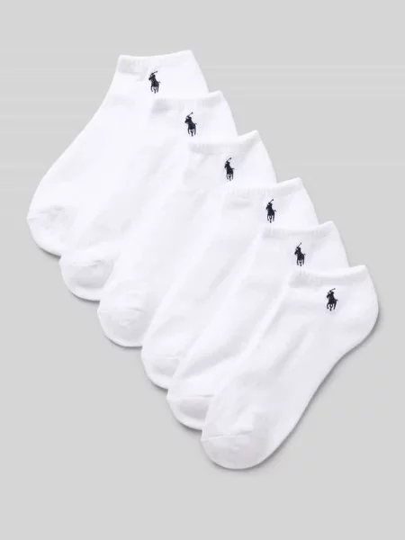 Krótka koszulka Polo Ralph Lauren Underwear biała