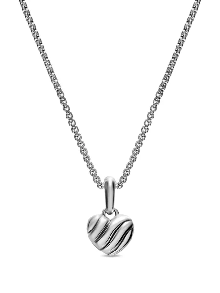 Colier David Yurman cu motiv cu inimi