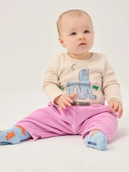 Bobo Choses спортивні штани для немовлят з бавовною