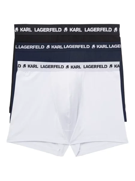 Pantaloni scurți Karl Lagerfeld albastru