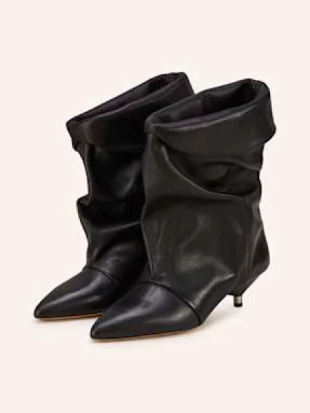 Isabel Marant Botki Edrik schwarz czarne