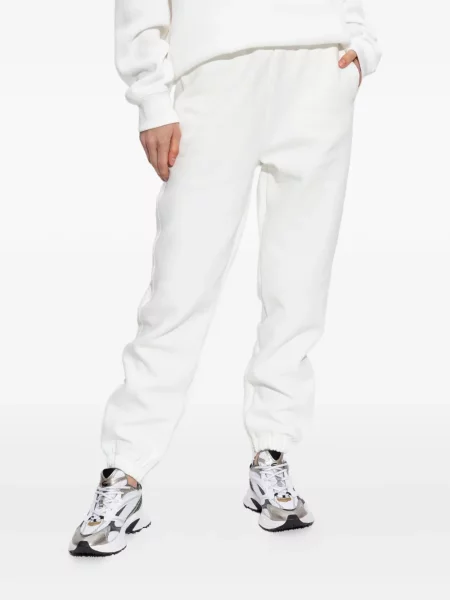 Pantaloni Lacoste alb