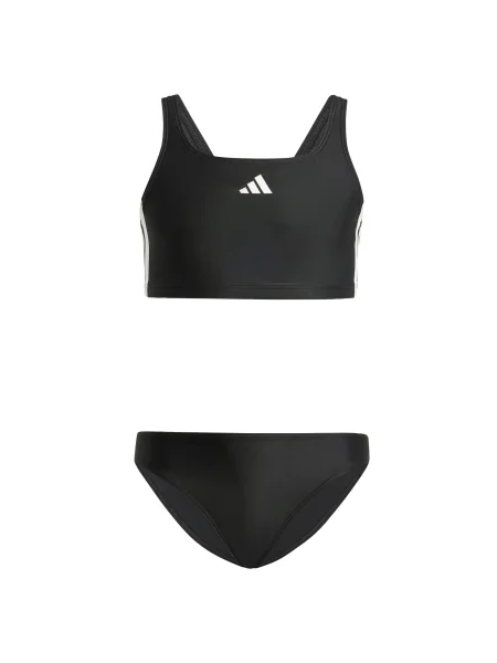 ADIDAS PERFORMANCE Αθλητικό μαγιό V-Back Bikini μαύρο λευκό
