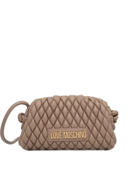 Matlasat geantă Love Moschino din piele
