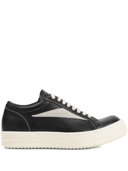 Sneakerși Rick Owens din piele negru