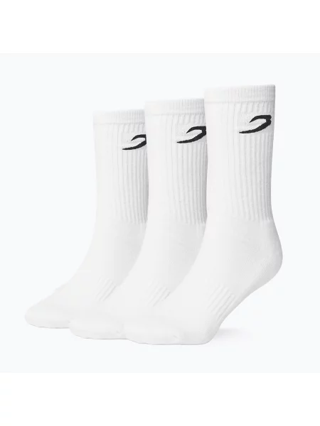 Мъжки чорапи Boxraw Crew 3 szt. White бяло