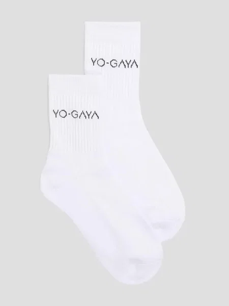 YO-GAYA Αθλητικές κάλτσες Socks' λευκό