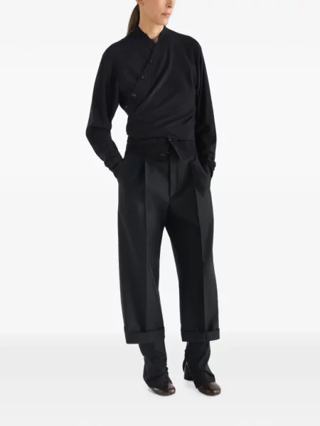 Cardigan Lemaire de lână negru