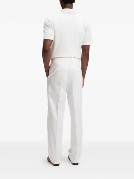 Pantaloni Boss alb