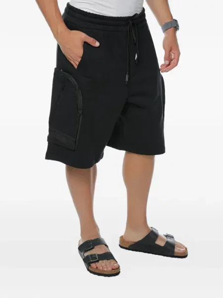 Pantaloni scurți Just Cavalli cu cordon negru