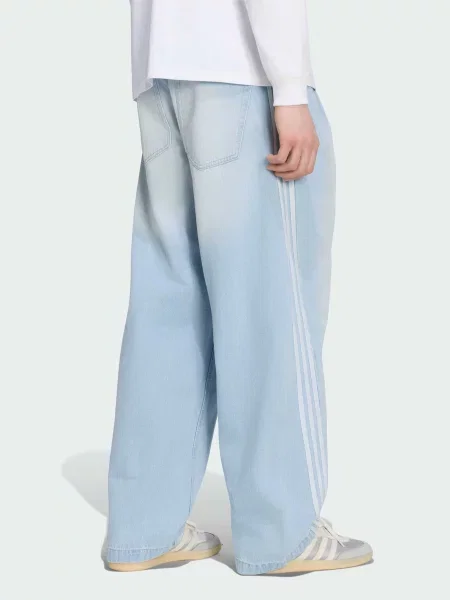 Широкі джинси adidas синій